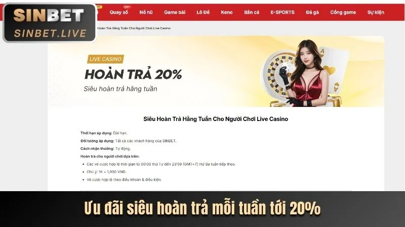 Tiền thưởng chào mừng cho người chơi mới
